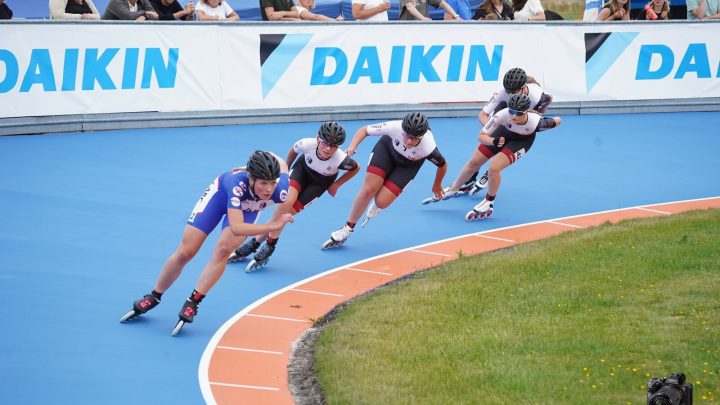 Nederlandse titel op de Relay Inlineskaten voor Maud de Jong