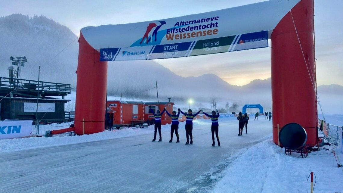 STG de Eendracht actief op Weissensee in Oostenrijk
